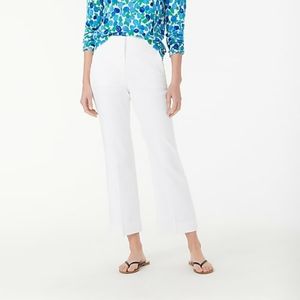 SOLD on another site NWT Beautiful quality lined linen crop pants